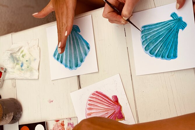 1 Hour Watercolor Workshop in Parikia Paros! - Why a 1 Hour 15 Minute Watercolor Session Fits Paros Perfectly