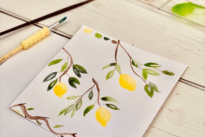 1 Hour Watercolor Workshop in Parikia Paros! - What You’ll Bring Home: A Real Souvenir You Can Display