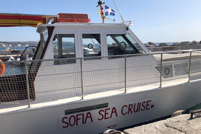 3-hour boat tour - Meeting at Kathara Beach in Faliraki, then heading south
