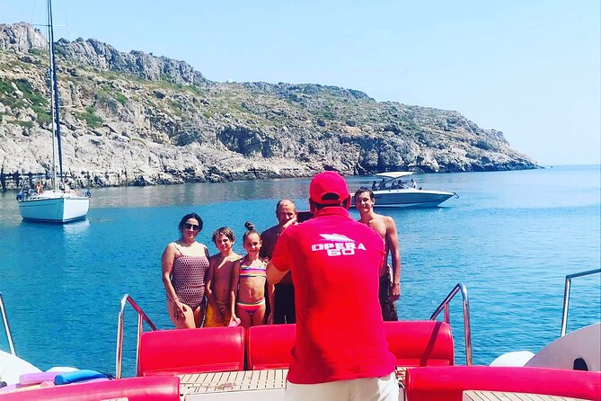 4 Hour Beach Tour with Meal and Unlimited Drinks in Rhodes - Anthony Quinn Bay: Emerald Water and That Movie Name