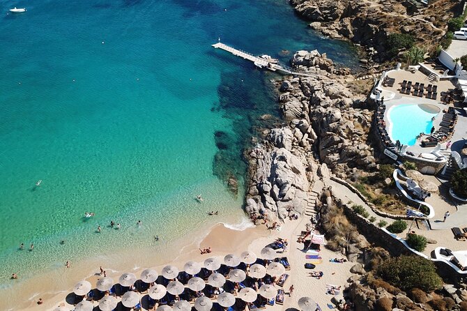 4 Hour Day Party at Beach Clubs in Mykonos - Super Paradise Beach Stop: Super Paradise Beach Club, Then JackieO