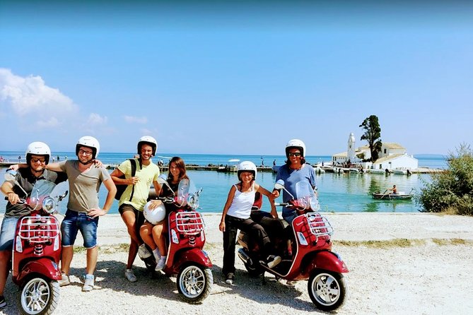 Above & Beyond Palaiokastritsa Corfu Vespa Scooter Tour - Stop 4: Lakones village, the hilltop break with sea views
