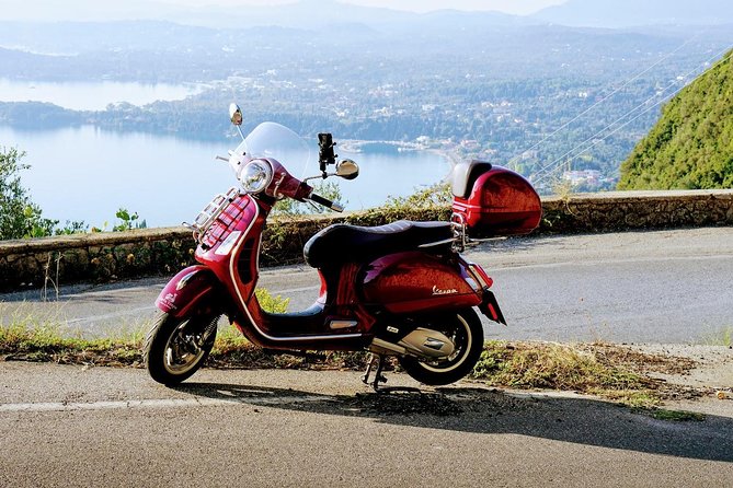 Above & Beyond Palaiokastritsa Corfu Vespa Scooter Tour - Stop 5: Kaiser’s Throne, panoramic views and the story behind it