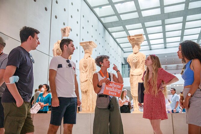 Acropolis Museum Guided Tour - The guide experience: why names like Dimitris and Margarita keep showing up