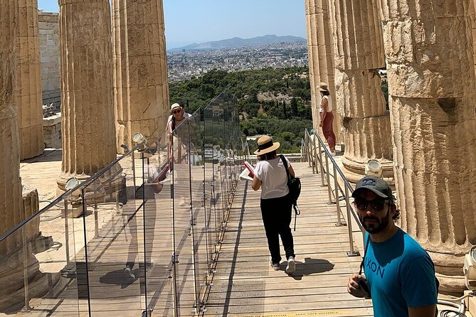 Acropolis of Athens and Acropolis Museum Tour - The Parthenon view break, and how to make it work for you