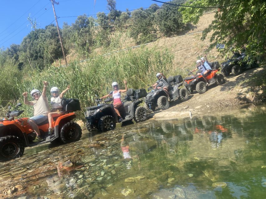Agia Pelagia Crete Quad Bike authentic backland Tour - The quad lesson: safety briefing plus real practice