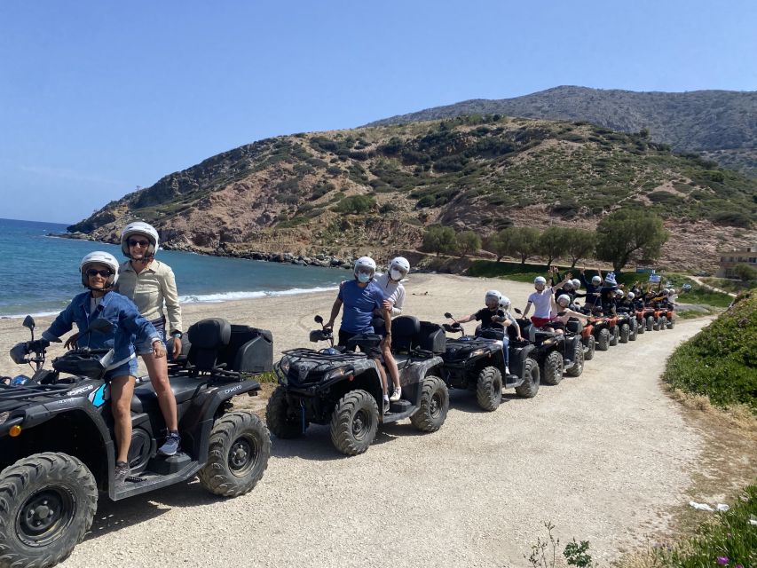 Agia Pelagia Crete Quad Bike authentic backland Tour - Achlada and the oranges: guided walks, tasting time, and craft stops