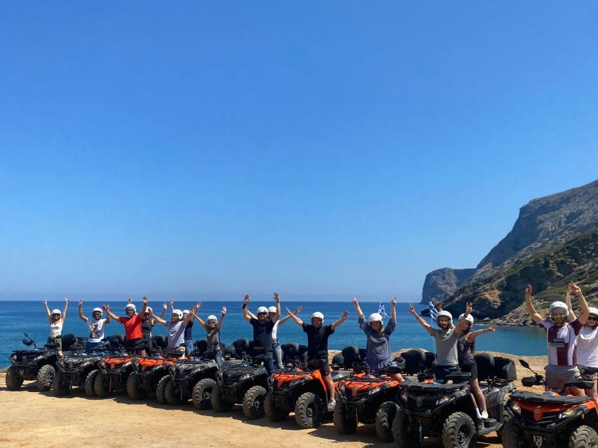 Agia Pelagia Crete Quad Bike authentic backland Tour - The olive mill tour and tasting: where the day becomes truly local