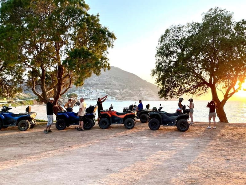 Agia Pelagia: Sunset or Morning Quad Tour & Ghost Town Visit - Agia Pelagia Quad Safari: The Fun Mix of Speed, Stories, and Sea Air