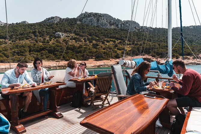 All Day Cruise -3 Islands to Agistri,Moni, Aegina with lunch and drinks included - Aegina: Pistachios, Apollo Temple, and Smart Taxi Choices in 90 Minutes