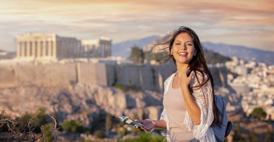 Amazing Athens: Capturing Memories amidst the Acropolis View - Aeropagus Hill photo magic: Acropolis views without the long hike
