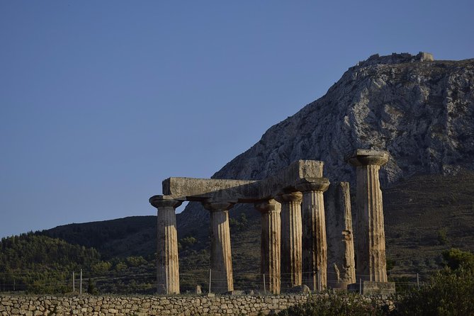 Ancient Corinth - Acrocorinth & Corinth Canal Private Half-Day Trip from Athens - Ancient Corinth archaeology: temples, theater, baths, forum, and St Paul’s bema