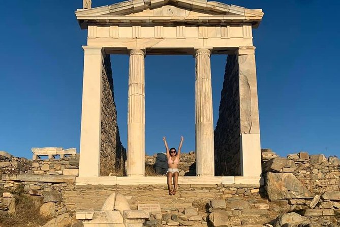 Ancient Delos Tour - The main event: Temple of Apollo, the Sacred Way, and Artemis