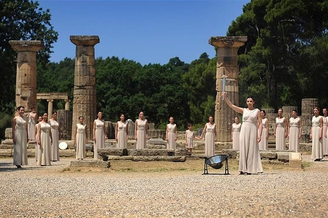 Ancient Olympia & Ancient Corinth Private LuxuryTour from Athens - From Athens pickup to onboard Wi-Fi, A/C, and bottled water