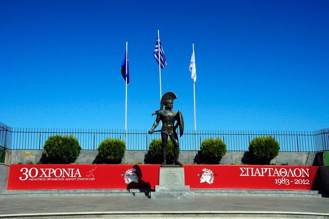 Ancient Sparta Ancient Corinth Private Tour from Athens/ Nafplio - King Leonidas Monument: The Thermopylae Moment You Can Actually Feel