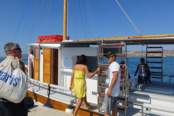 Antiparos & Despotiko Kaiki Cruise — Coves, Swim & BBQ - Price and what you actually get for about $109