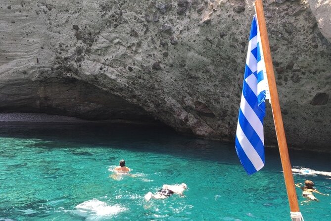 Antiparos & Despotiko Kaiki Cruise — Coves, Swim & BBQ - Drinks and food expectations: included, but not a free-for-all