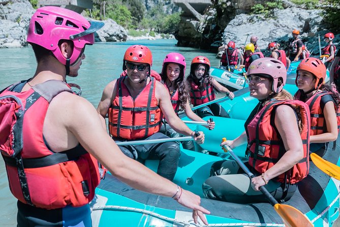 Arachthos white water river Rafting: Plaka's Bridge- Tzari - Klifki Waterfalls: the stop that turns adrenaline into cold air and smiles