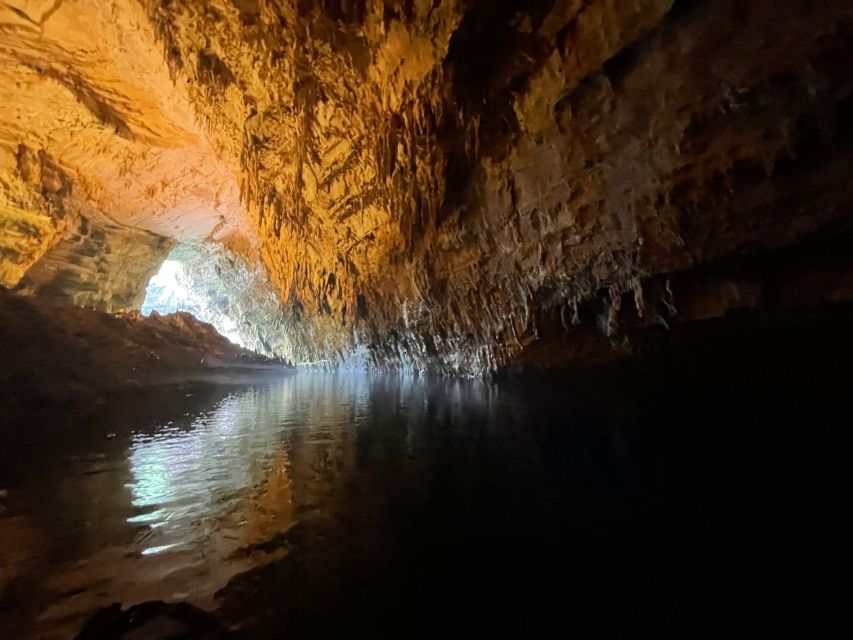 Argostoli: Melissani Lake, Drogarati Cave, and Myrtos Beach - Drogarati Cave: 118 steps, then 150-million-year formations