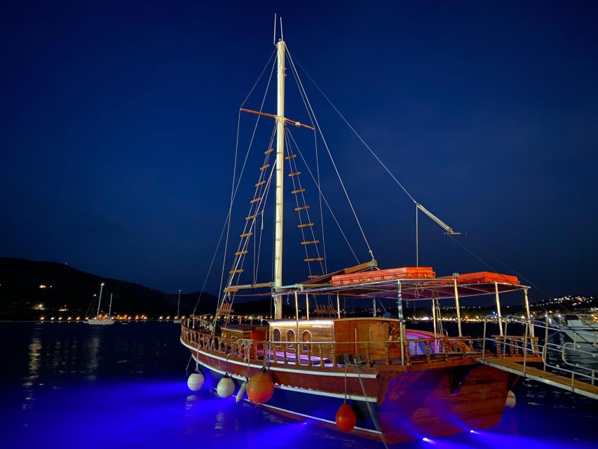 Argostoli: Sunset Cruise with Swim Stops, Dinner, and Wine - Snorkeling masks, paddle boards, and dinghy transfers to shore