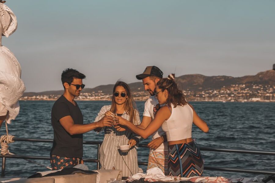 Athens: 3-Hour Sunset Cruise with Swim Stop, Snacks & Drinks - The swim stop off the CALYPSO, what it feels like and what to bring