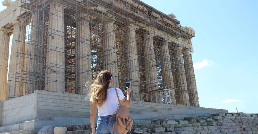 Athens: Acropolis & Acropolis Museum Ticket with Audio Guide - Acropolis Hill Walkthrough: From Propylaea to the Parthenon