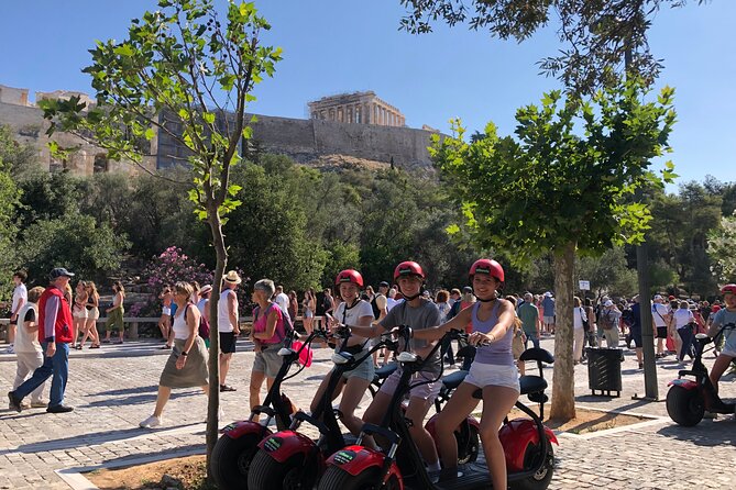 Athens Acropolis Official E-Scooter Guided Tour Fat E-Bike - A two-hour Athens loop on fat e-bikes and eco scooters