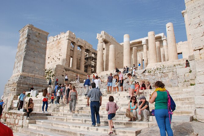 Athens: Acropolis, Parthenon Guided Walking Tour - Stop-by-stop: Propylaea gateway and Temple of Athena Nike views