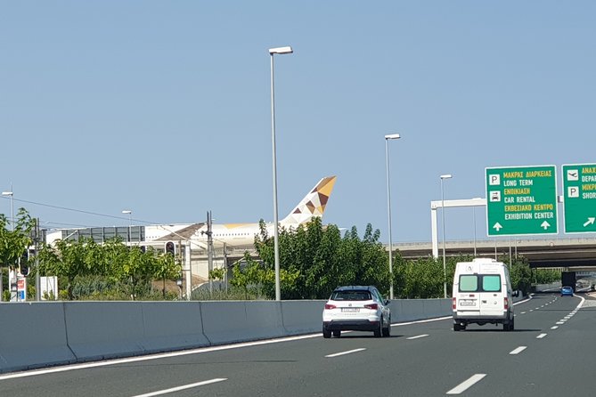 Athens Airport Private Transfer by Mercedes-Benz E Class Wagon to City Center - The Drive Into City Center: First-Night Athens Help