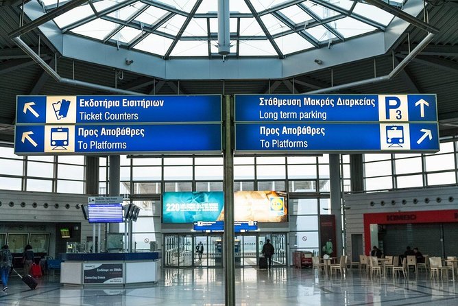 Athens AirPort To Athens Hotels Luxury Private Transfer Service - The ride comfort package, Wi-Fi, A/C, and luggage rules