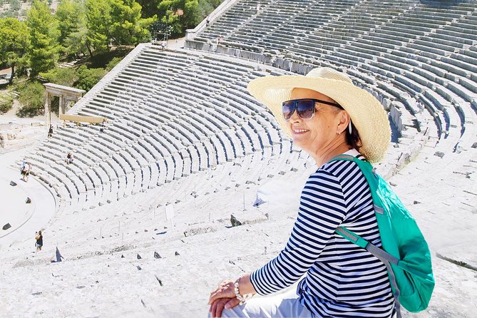 Athens: Ancient Corinth & Nafplio Full Day Trip with Swim - A fast start from Halandri Metro, then south to the Peloponnese