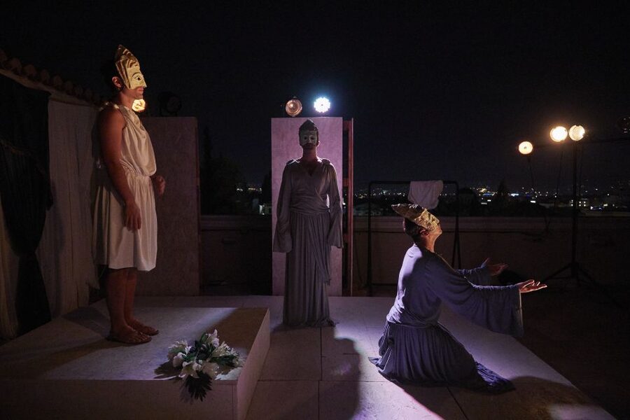 Athens: Ancient Greek Theater Performance - Sitting on the terrace: comfort, sound, and the Acropolis at your back