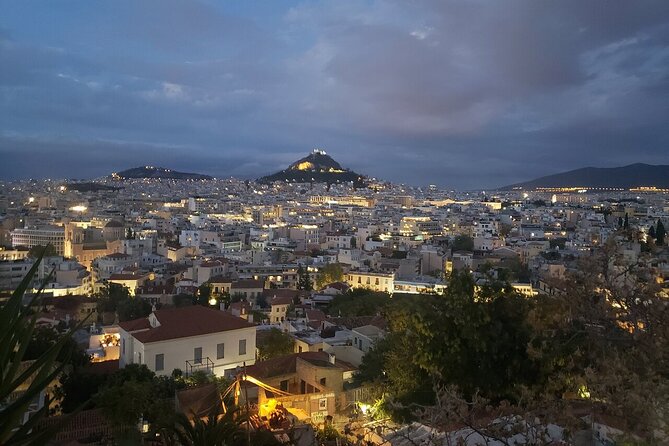 Athens at Night Small-Group Walking Tour with Dinner - Acropolis viewpoints without entering the site