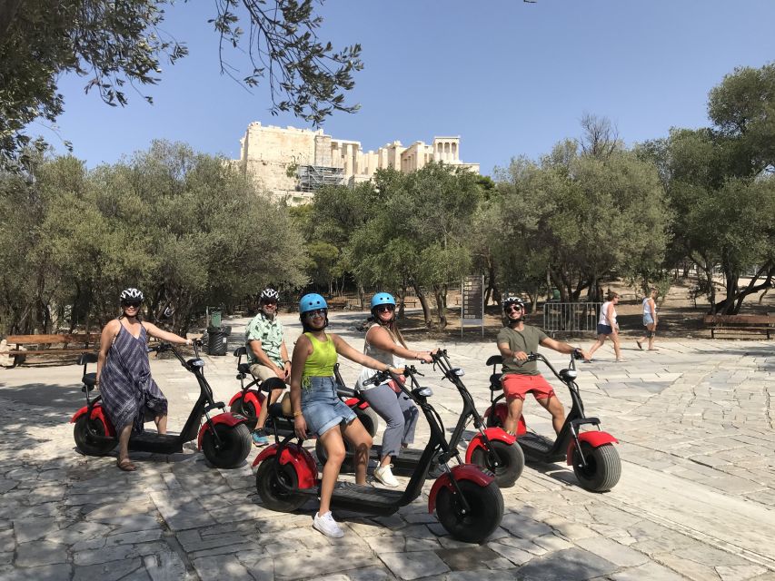 Athens: Award-Winning Acropolis Guided e-Scooter Tour - National Observatory viewpoints, a secret stop, and a quick detour to views
