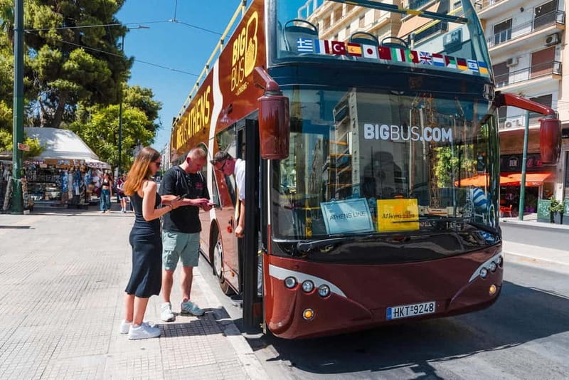 Athens: Big Bus Hop-on, Hop-off Tour by Open-Top Bus - Who should book this bus pass, and who should think twice