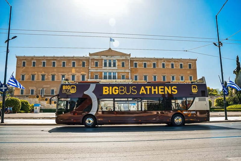 Athens: Big Bus Hop-on, Hop-off Tour by Open-Top Bus - How an open-top hop-on, hop-off pass fits Athens