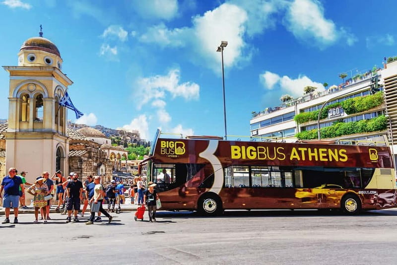 Athens: Big Bus Hop-on, Hop-off Tour by Open-Top Bus - The three routes you can mix: Athens, Piraeus, Riviera