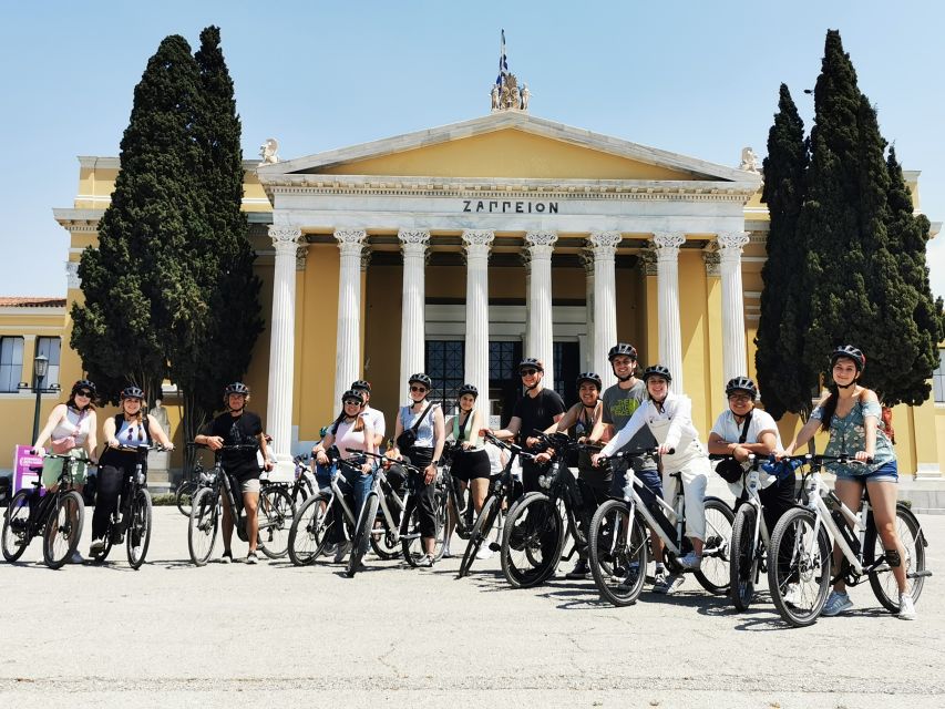 Athens: Bike Tour with Acropolis & Parthenon Visit - Olympian Zeus and Zappeion: Athens’ grand facades from street level