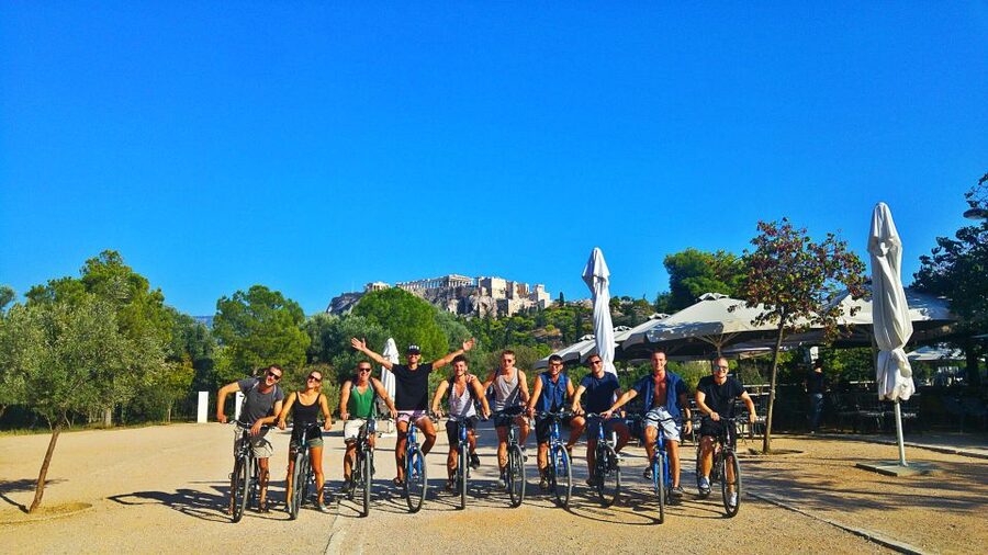 Athens: Bike Tour with Acropolis & Parthenon Visit - The Presidential Palace and the Panathenaic Stadium payoff