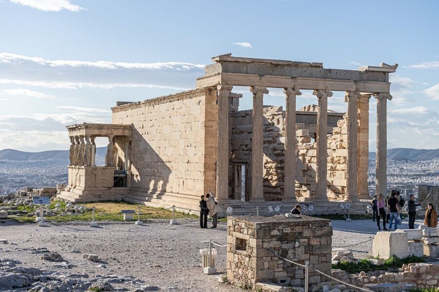 Athens: Bike Tour with Acropolis & Parthenon Visit - Temple of Hephaestus, Filopappou Hill, and the viewpoints between