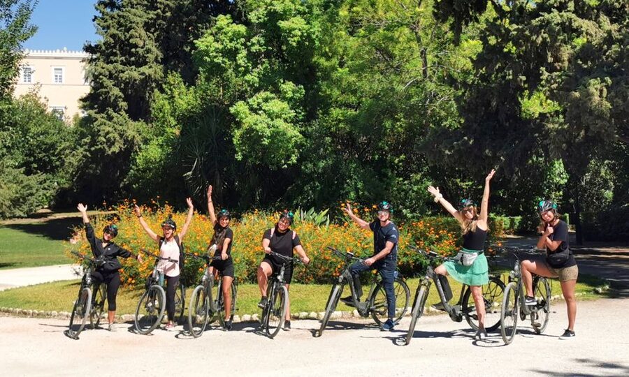 Athens: Bike Tour with Acropolis & Parthenon Visit - Acropolis on foot: your licensed guide and a smart monument order