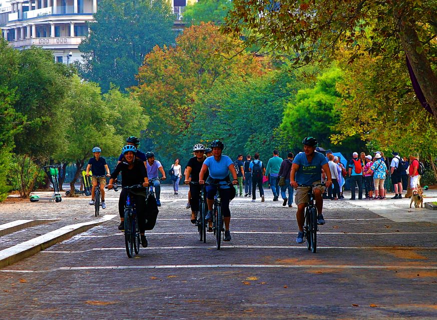 Athens: Bike Tour with Acropolis & Parthenon Visit - Meeting near Acropolis metro, then rolling for about 4.5 hours