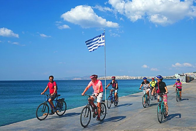 Athens City and Sea bike tour - Ancient Athens stops, without the trap of ticket lines