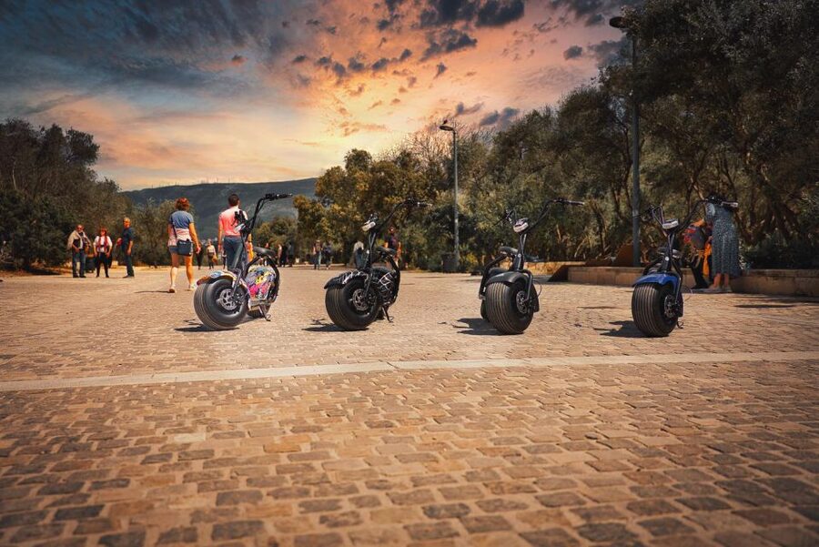 Athens: City Highlights Guided E-Scooter Tour - Temple of Olympian Zeus, Hadrian’s arch, and the big-scale Athens vibe