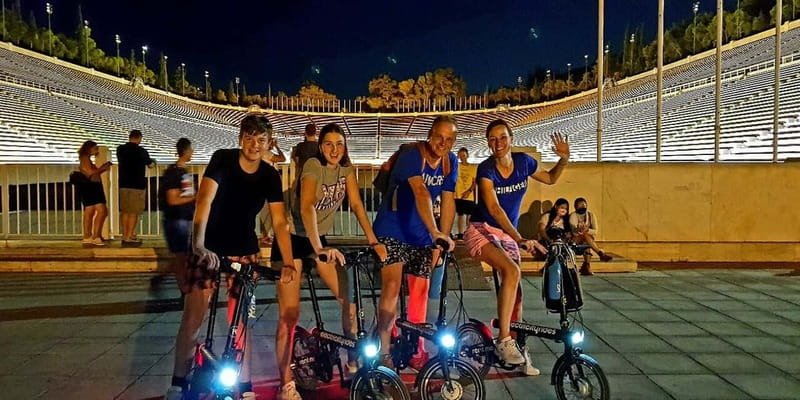 Athens: Discover the City Electric Bike Night Tour - Getting started smoothly: meeting points and bike confidence