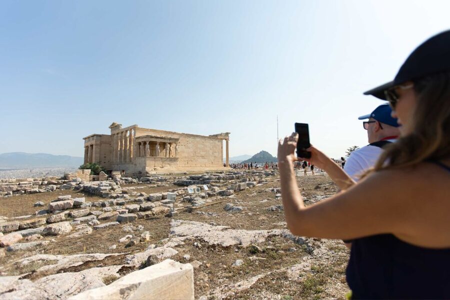Athens: Early Morning Guided Tour to Acropolis and Museum - Ascending the south slope to Dionysus Sanctuary