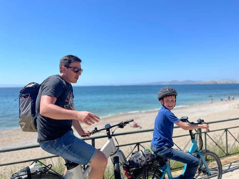 Athens: Electric Bike Seaside Tour with Guide - Flisvos Marina yachts, Mikrolimano views, and optional seaside time