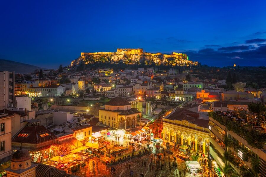 Athens: Evening Food Walking Tour - Start at Athinas 7, then let the night do the work