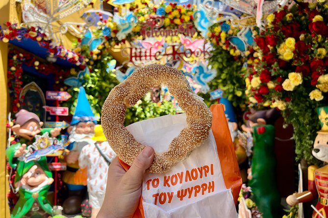 Athens Food Tour with 10+ Tastings of Greek Traditional Dishes - Stop One: Athens Shopping Streets and Avissinias Vintage Square Vibes