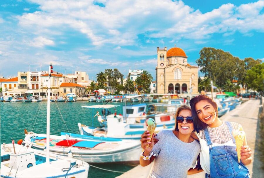 Athens: Guided Day Trip to Aegina Island with Swimming - Aegina Town Free Time: Neoclassical Streets and Pistachio Motivation